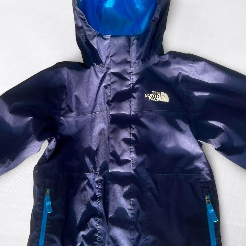 The North Face Boys Hooded Jacket – Blue | Size S (7/8)